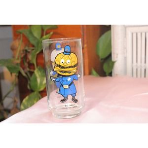 70s,BIG MAC MCDONALD Cup,vintage big mac glass,vintage mcdonald cup